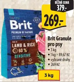 Albert Brit Granule pro psy nabídka