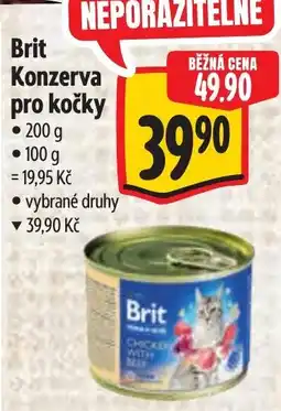 Albert Brit konzerva pro kočky nabídka