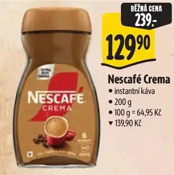 Albert Nescafé Crema nabídka
