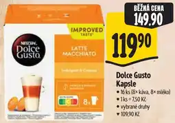 Albert Dolce Gusto kapsle nabídka