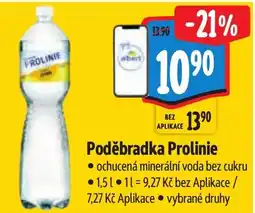 Albert Poděbradka Prolinie nabídka