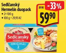 Albert Sedlčanský Hermelín nabídka