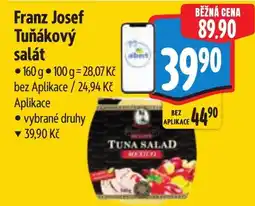 Albert Franz Josef Tuňákový salát nabídka