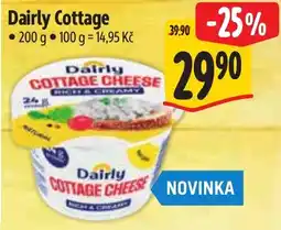 Albert Dairly Cottage Cheese nabídka