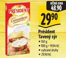 Albert Président Tavený sýr nabídka