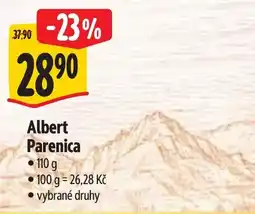 Albert Albert Parenica nabídka