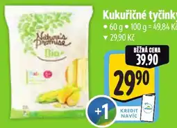 Albert Nature's Promise Bio kukuřičné tyčinky nabídka
