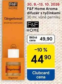 Tesco F&F Home Aroma difuzér s tyčinkami nabídka