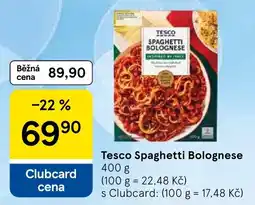 Tesco Tesco Spaghetti Bolognese nabídka