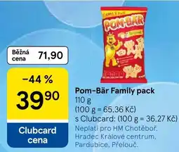 Tesco Pom-Bär Family pack nabídka