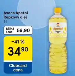 Tesco Avena Řepkový olej nabídka