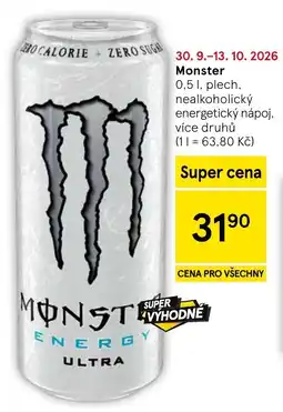 Tesco Monster nabídka