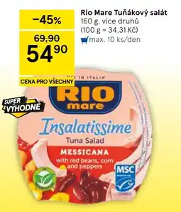 Tesco Rio Mare tuňákový salát nabídka