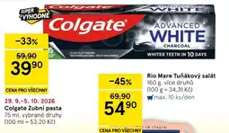 Tesco Colgate Zubní pasta nabídka
