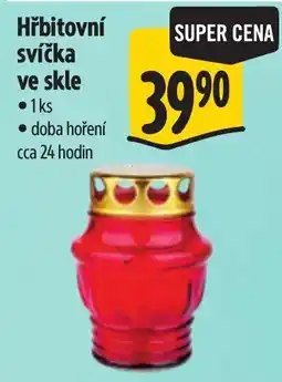 Albert Hřbitovní svíčka ve skle nabídka