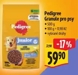 Albert Pedigree Granule pro psy nabídka