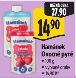 Albert Hamánek Ovocné pyré nabídka