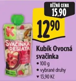 Albert Kubík Ovocná svačinka nabídka
