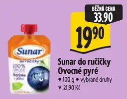 Albert Sunar do ručičky Ovocné pyré nabídka