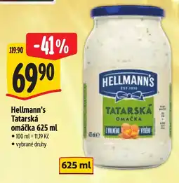 Albert Hellmann's Tatarská omáčka nabídka
