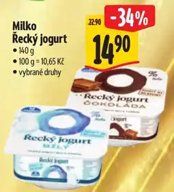 Albert Milko Řecký jogurt nabídka