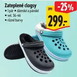 Albert Zateplené clogsy nabídka
