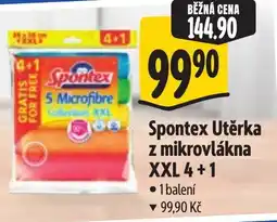 Albert Spontex Úterka z mikrovlákna XXL 4 + 1 nabídka