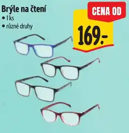 Albert Brýle na čtení nabídka