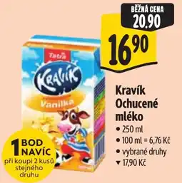 Albert Kravík Ochucené mléko nabídka
