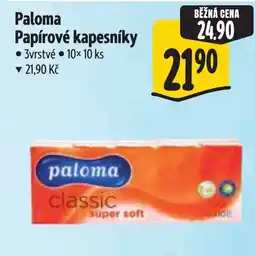 Albert Paloma papírové kapesníky nabídka