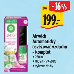 Albert Airwick automatický osvěžovač vzduchu nabídka