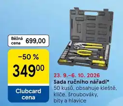 Tesco Sada ručního nářadí nabídka