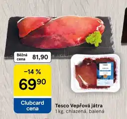 Tesco Tesco Vepřová játra nabídka