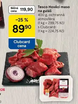 Tesco Tesco Hovězí maso na guláš nabídka