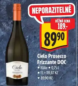 Albert Cielo Prosecco Frizzante DOC nabídka