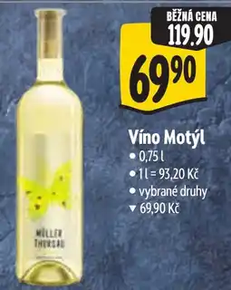Albert Víno Motýl nabídka