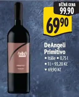 Albert DeAngeli Primitivo nabídka