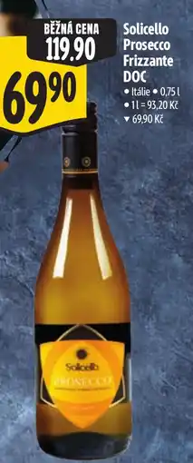 Albert Solicello Prosecco Frizzante DOC nabídka