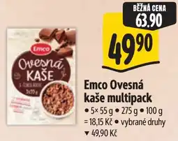 Albert Emco ovesná kaše multipack nabídka