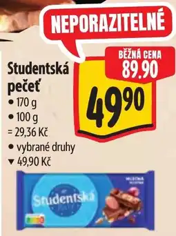 Albert Studentská pečeť nabídka