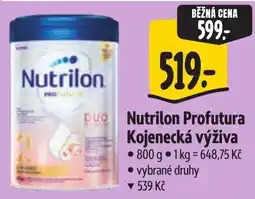 Albert Nutrilon Profutura Kojenecká výživa nabídka