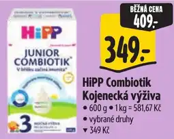 Albert HiPP Combiotik Kojenecká výživa nabídka