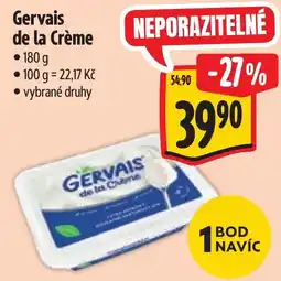 Albert Gervais de la Crème nabídka