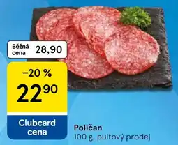 Tesco Poličan nabídka