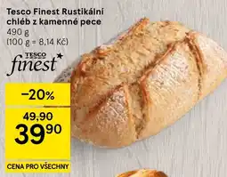 Tesco Tesco Finest Rustikální chléb nabídka