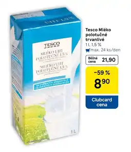 Tesco Tesco Mléko polotučné nabídka