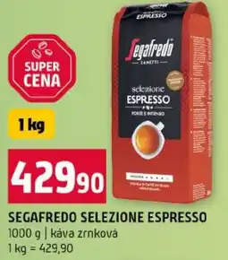 Terno Segafredo selezione espresso nabídka