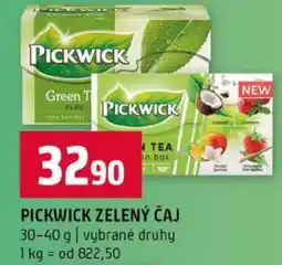 Terno Pickwick zelený čaj nabídka