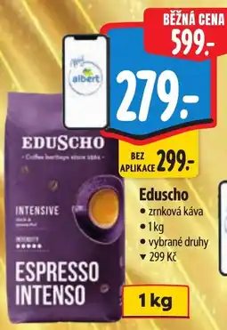 Albert Eduscho espresso intenso nabídka