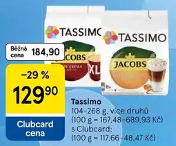 Tesco Tassimo nabídka